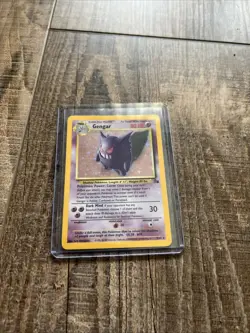 Pokemon TCG Gengar Fossil Holo Card 5/62 Unlimited Rare - Image 2
