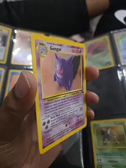 Pokemon TCG Gengar Fossil Holo Card 5/62 Unlimited Rare - Image 3