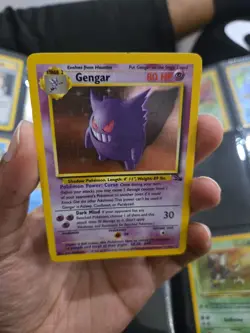 Pokemon TCG Gengar Fossil Holo Card 5/62 Unlimited Rare - Image 4