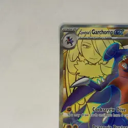 Cynthia's Garchomp ex 204 Black Star Promo: Destined Rivals Pokemon TCG Card - Image 2