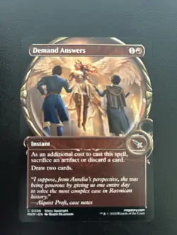 Mtg Demand Answers (Showcase) Murders at Karlov Manor Regular Common 306 - Image 1