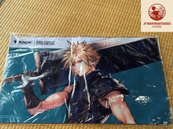 MTG Official playmat FINAL FANTASY Cloud Strife Playmat Magic: The Gathering New - Image 1