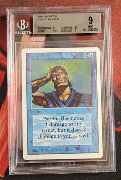 Unlimited - Psionic Blast - MTG - Magic the Gathering - Mint - BGS 9 B+ - Image 1