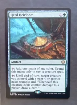 MTG Herd Heirloom Rare R 0144 Tarkir Dragonstorm - Image 1