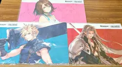 MTG Final Fantasy Yuna Cloud Sephiroth Playmat set Limited Japan NEW - Image 1