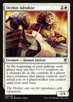 Orzhov Advokist - Commander 2016 #003/351 MTG Magic The Gathering - Image 1