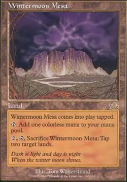 Wintermoon Mesa - Prophecy #143/143 MTG Magic The Gathering - Image 1