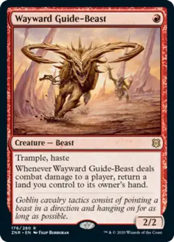 Wayward Guide-Beast - Zendikar Rising #176/280 MTG Magic The Gathering - Image 1