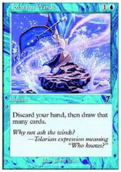 Tolarian Winds - 7th Edition #105/350 MTG Magic The Gathering - Image 1