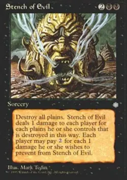 Stench of Evil - Ice Age # MTG Magic The Gathering - Image 1