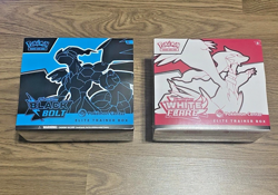 Pokemon Black Bolt & White Flare Pokemon Center Elite Trainer Box ETB Set SEALED - Image 1
