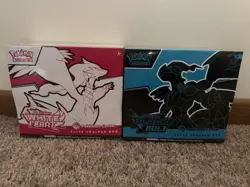 Pokemon Black Bolt & White Flare Pokemon Center Elite Trainer Box ETB Set SEALED - Image 1