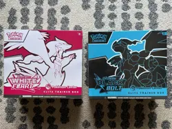 Pokemon Black Bolt & White Flare Pokemon Center Elite Trainer Box ETB Set SEALED - Image 1