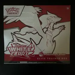 Pokemon Scarlet & Violet White Flare Pokemon Center Exclusive ETB Sealed - Image 1