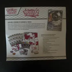 Pokemon Scarlet & Violet White Flare Pokemon Center Exclusive ETB Sealed - Image 3