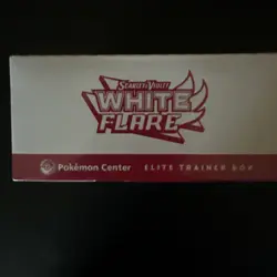 Pokemon Scarlet & Violet White Flare Pokemon Center Exclusive ETB Sealed - Image 5