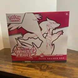 Pokemon Scarlet & Violet White Flare Pokemon Center Exclusive ETB Sealed - Image 1