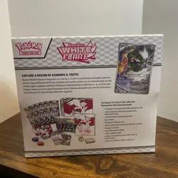 Pokemon Scarlet & Violet White Flare Pokemon Center Exclusive ETB Sealed - Image 3