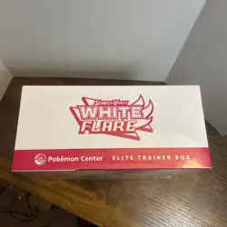 Pokemon Scarlet & Violet White Flare Pokemon Center Exclusive ETB Sealed - Image 5