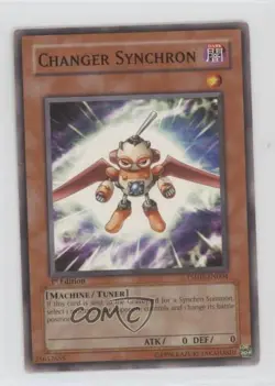 Changer Synchron 1st Ed. YuGiOh The Shining Darkness #TSHD-EN004 2010 nh3 - Image 1
