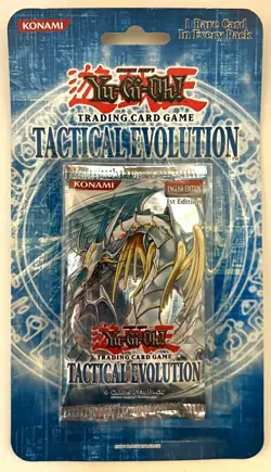 Yugioh Tactical Evolution 1st Edition Blister Pack Factory Sealed - Image 1