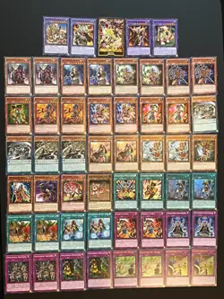 YUGIOH AMAZONESS DECK- QUEEN- PRINCESS- TIGER- WARRIOR- SPIRIT- CHAIN NM - Image 1