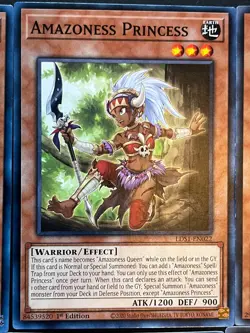 YUGIOH AMAZONESS DECK- QUEEN- PRINCESS- TIGER- WARRIOR- SPIRIT- CHAIN NM - Image 4