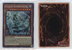 SCR - Icejade Kosmochlor 1st Ed. YuGiOh Battle of Chaos #BACH-EN006 0p38 - Image 3
