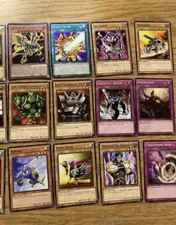 Vintage 1996 yugioh cards 21 card lot - Image 1