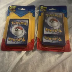 2 Rare Mystery Pokemon Packs of 20Cards with 1 Foil Card! Factory Sealed! New! - Image 1