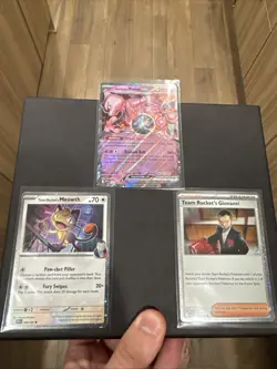 Team Rocket's Mewtwo Ex Svp 205 Black Star Promo Regular Card - Image 1