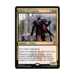 WOTC MtG Ravnica Allegiance: Guild Kits Master of Cruelties (MR) EX - Image 1