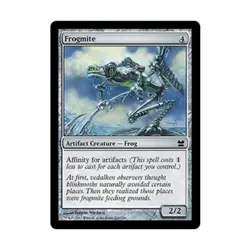 WOTC MtG Modern Masters 2013 Frogmite (C) (Foil) NM - Image 1
