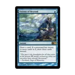 WOTC MtG M12 Visions of Beyond (R) EX - Image 1