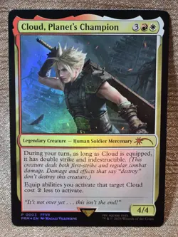 Cloud, Planet's Champion - Promo FOIL - Final Fantasy - 0003 - NM - MTG - Image 1
