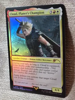 Cloud, Planet's Champion - Promo FOIL - Final Fantasy - 0003 - NM - MTG - Image 3