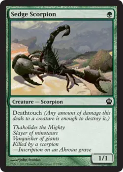 Sedge Scorpion - Light Play MTG Theros - Image 1