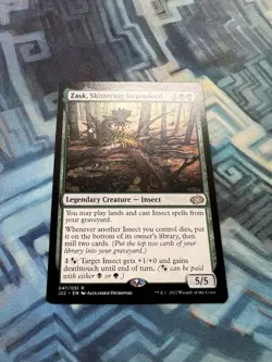 MTG Zask, Skittering Swarmlord NM Unplayed Jumpstart 2022 - Image 2