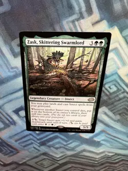 MTG Zask, Skittering Swarmlord NM Unplayed Jumpstart 2022 - Image 3