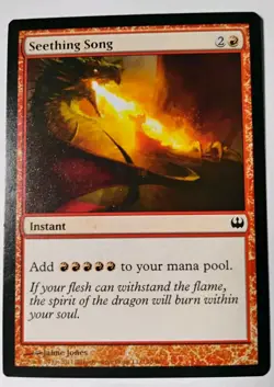 Pyretic Ritual MTG, Core Set 2011 (M11), LP - Image 1