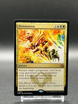 MTG Perennation, NM-Mint, English Tarkir: Dragonstorm - Image 1