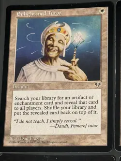 Enlightened Tutor MTG Mirage - Image 1