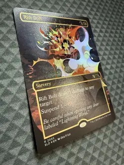 MTG Rift Bolt #2055 Raised Foil Rare Secret Lair Drop Series (SLD) - Image 3