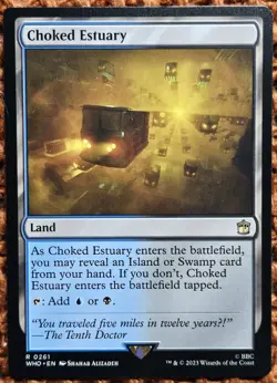 ✨Choked Estuary✨ MTG | Universes Beyond: Doctor Who | NM/M | R 0261 - Image 1