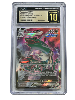 Rayquaza VMAX Pokemon Silver Tempest 2022 Gallery Holo TG20/TG30 CGC 10 PSA BGS - Image 1