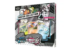 Pokemon S&V - Black Bolt/White Flare - Unova Poster Collection - Factory Sealed - Image 1