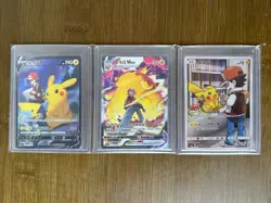 3Pcs Pokemon Chinese IN STOCK Pikachu V Holo Rare Promo NM Sword&Shield - Image 1