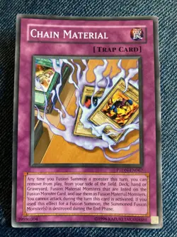 1x (NM) Chain Material - PTDN-EN067 - Common - 1st Edition YuGiOh - Image 1