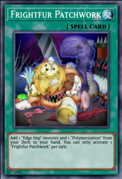 Yugioh! Frightfur Patchwork Justice Hunters JUSH-EN015 PREORDER 2025 - Image 1