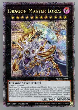 Yugioh TCG Dragon Master Lords - Alliance Insight (ALIN) - Image 1